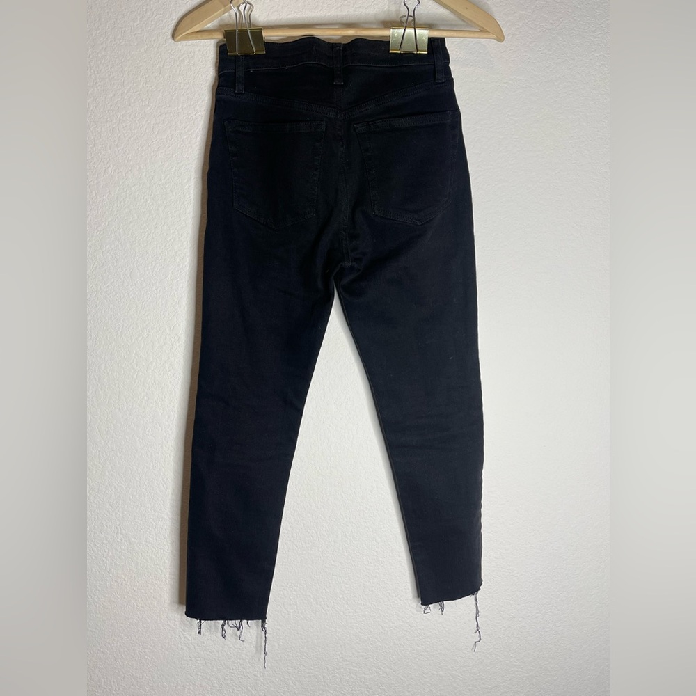 Free People Stella Skinny Jeans Black size 24 - Picture 5 of 5